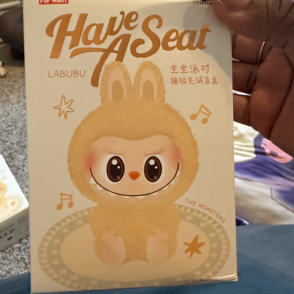 Popmart Labubu Have A Seat Figure - BABA